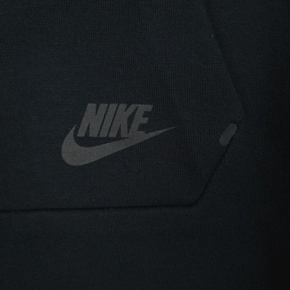 Nike Tech Fleece Half Zip Sweatshirt Womens Small Black Running Top Thumb Hole - Picture 6 of 16